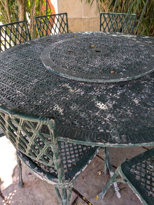 Mesa de Exterior 8 Cadeiras