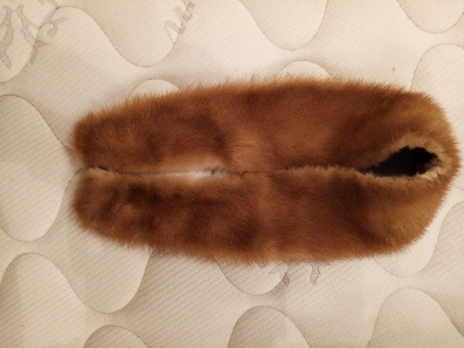 Воротник норковый.