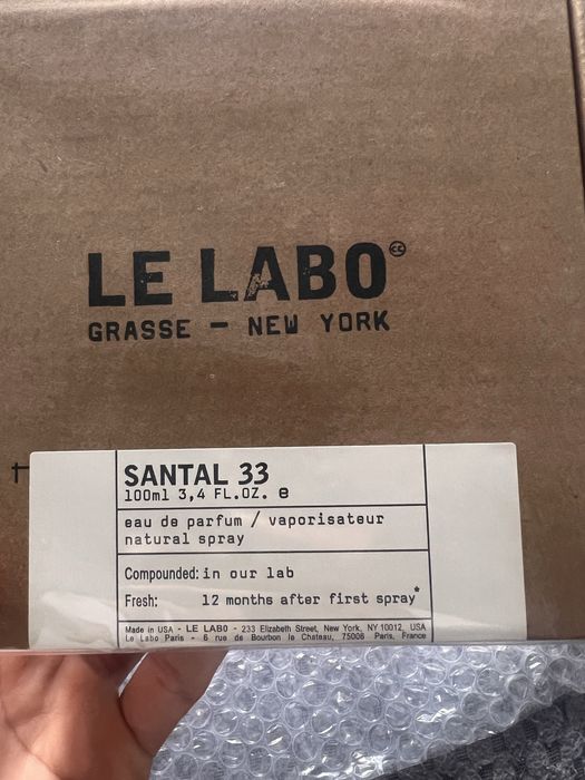 Le labo santal 33