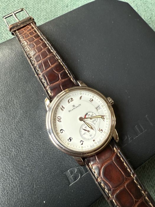 Zegarek męski Blancpain Villeret Ultra Slim Power Reserve