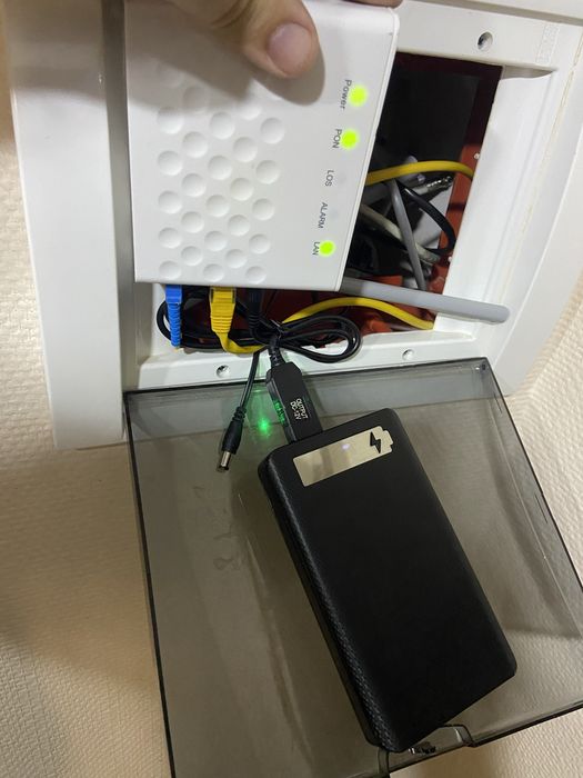 Кабель живлення роутера від powerbank/USB to DC-5V-12V