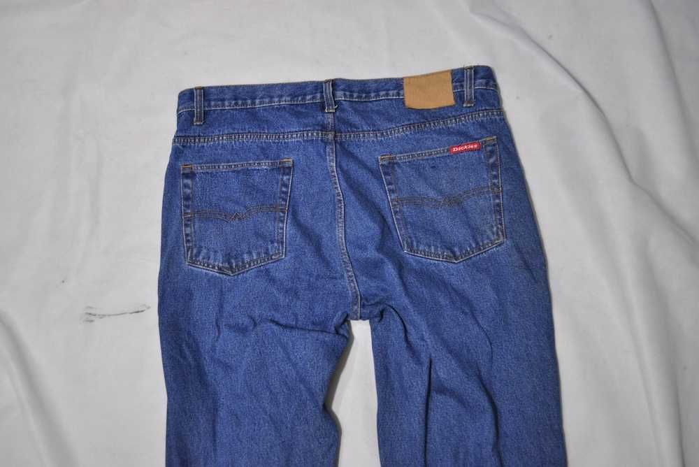 DICKIES XL 102cm 38/29  męskie spodnie jeansowe straight comfort s4v