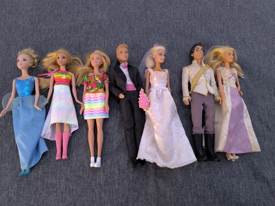 Conjunto de 7 Bonecas