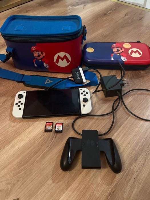 Nintendo Switch 1 Oled plus gry