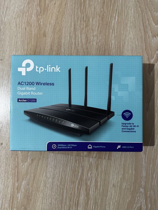 TP Link C1200 Dual Band Gigabite Роутер