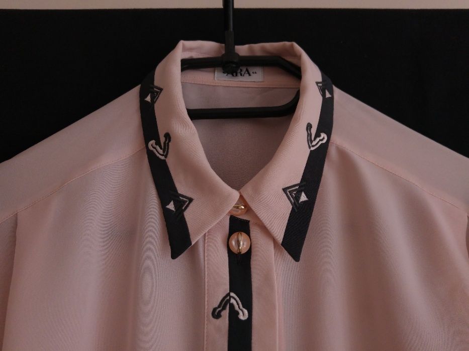 bluzka damska elegancka z aplikacją