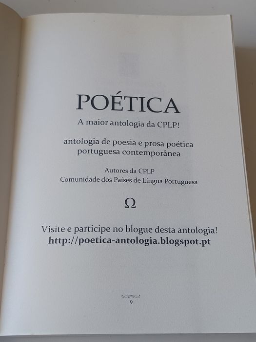 Poética volume 1 (CPLP)