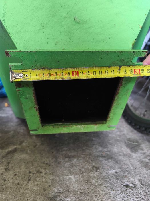 Zasobnik  do pieca na eco groszek