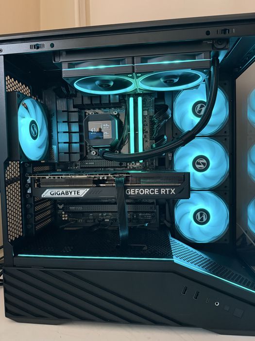 Komputer do gier AMD Ryzen 7 7800X3D Nvidia RTX 5070 Ti 32GB DDR5 1TB NVMe Windows Nowy Gwarancja FV
