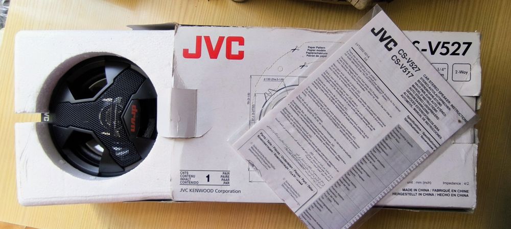 Coluna de som CS-V527 DRVN, JVC