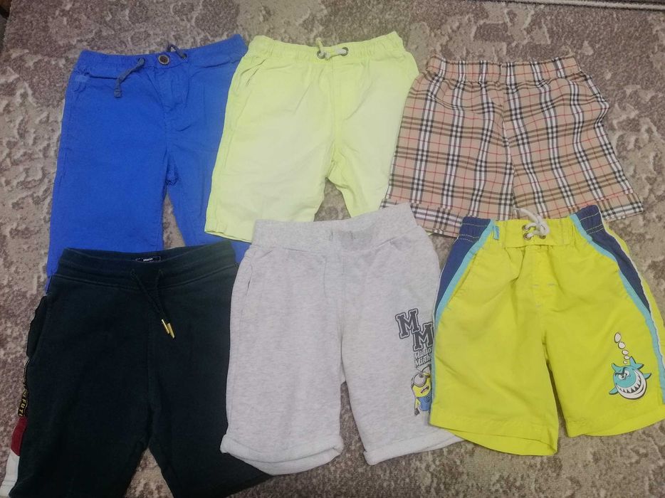 Шорты, футболки на мальчика 110-122р