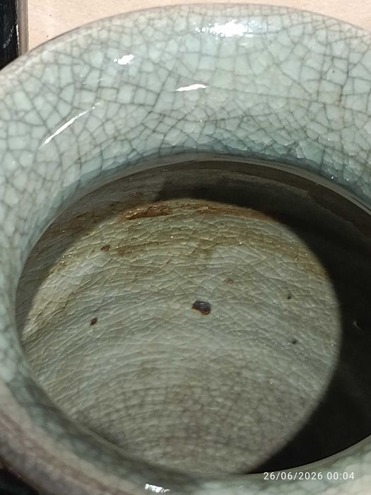 Jarra Cerâmica Japonesa Meiji Assinada 29 cm