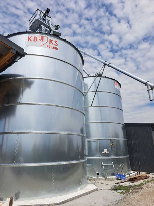 Silos płaskodenny 731t KBKS POLAND NOWY PRODUCENT