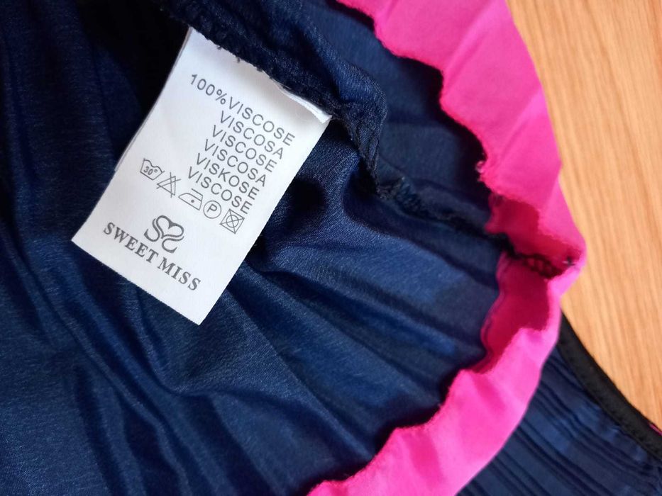 Top plissado 100% viscose