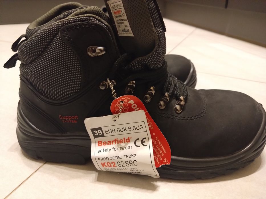 Trzewiki ochronne Polstar Bearfield K02 rozmiar 39.