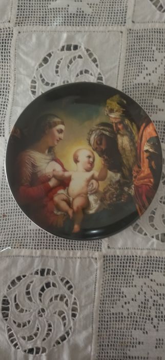 Pratos de natal da vista alegre