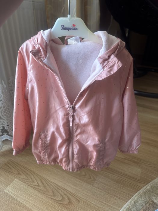 Курточка вітровка на флісі