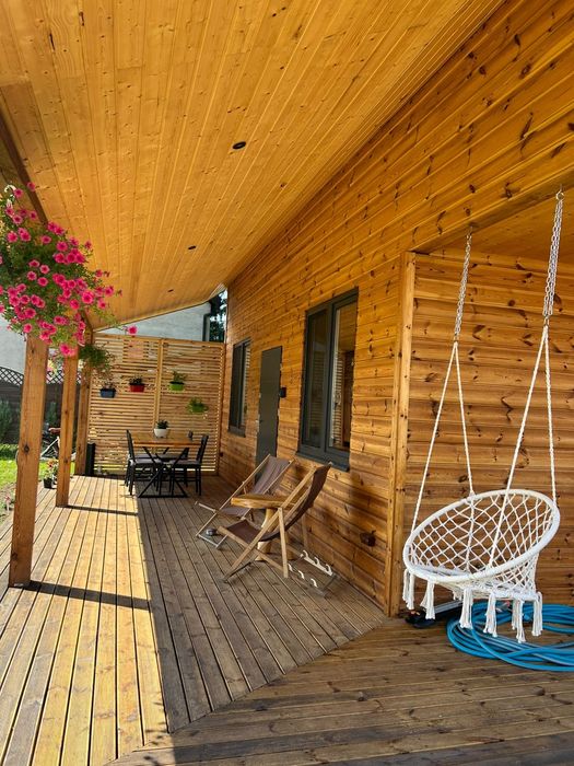 Domek nad jeziorem z sauna | 7 os | 300 m od plazy | PAŹDZIERNIK | Kominek | Święta