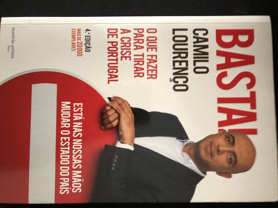 Livro “Basta” de Camilo Lourenço