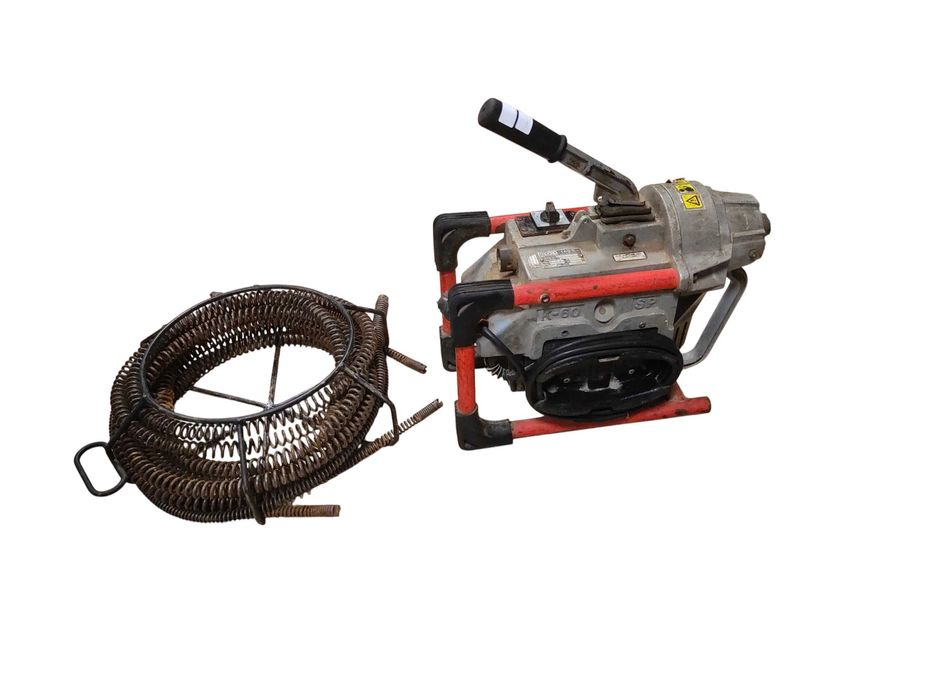 Przepychacz do rur kanalizacji RIDGID K60SP + spirala