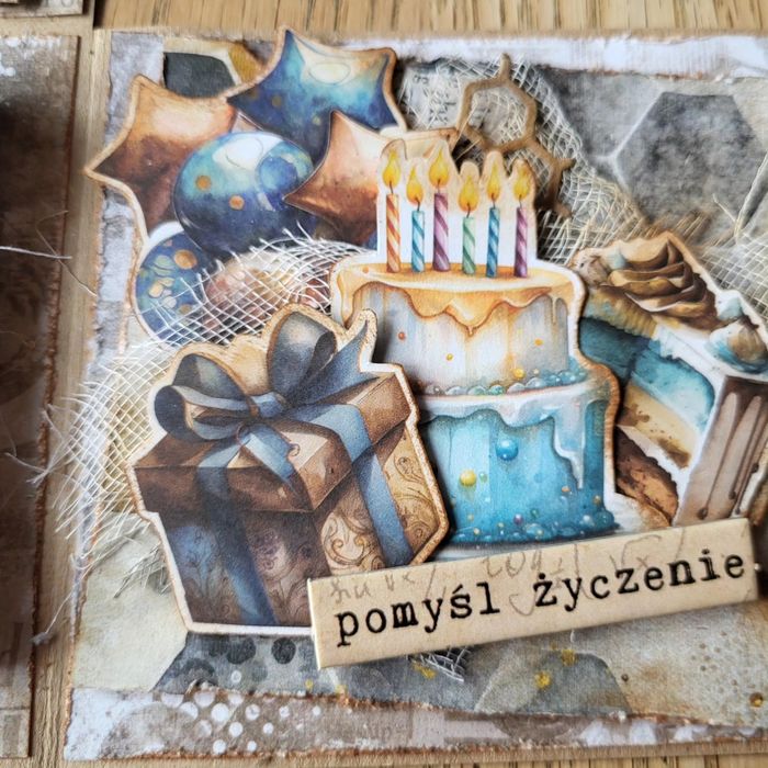 Exploding box urodzinowy dla mężczyzny