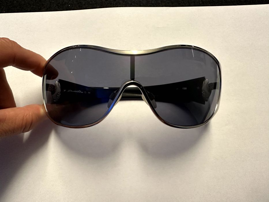 Oakley Breathless okulary, srebrne, czarne