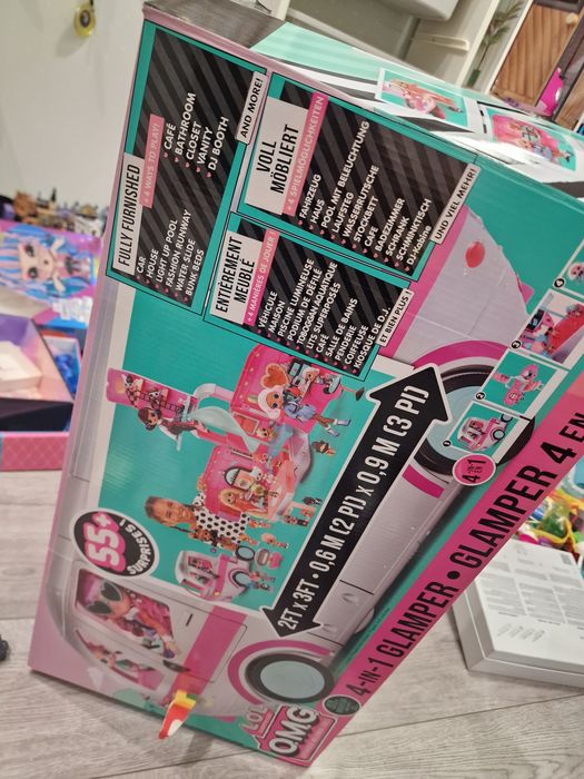 Транспорт для куклы L.O.L. Surprise! Гламурный кемпер 4 в 1 (576730)