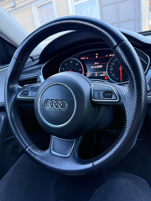 Audi A6 c7 S-line идеал ! официал,родная краска,без дтп!возможен обмен