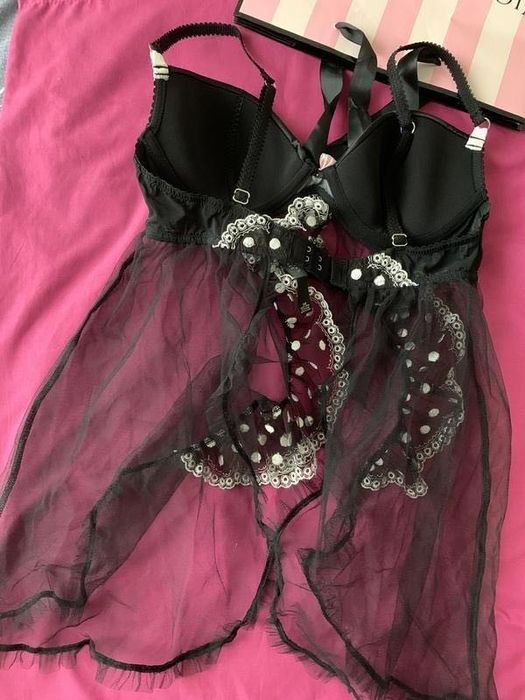 Сексуальний пеньюар пенюар вікторія сікрет victoria’s secret 34 в 75 в