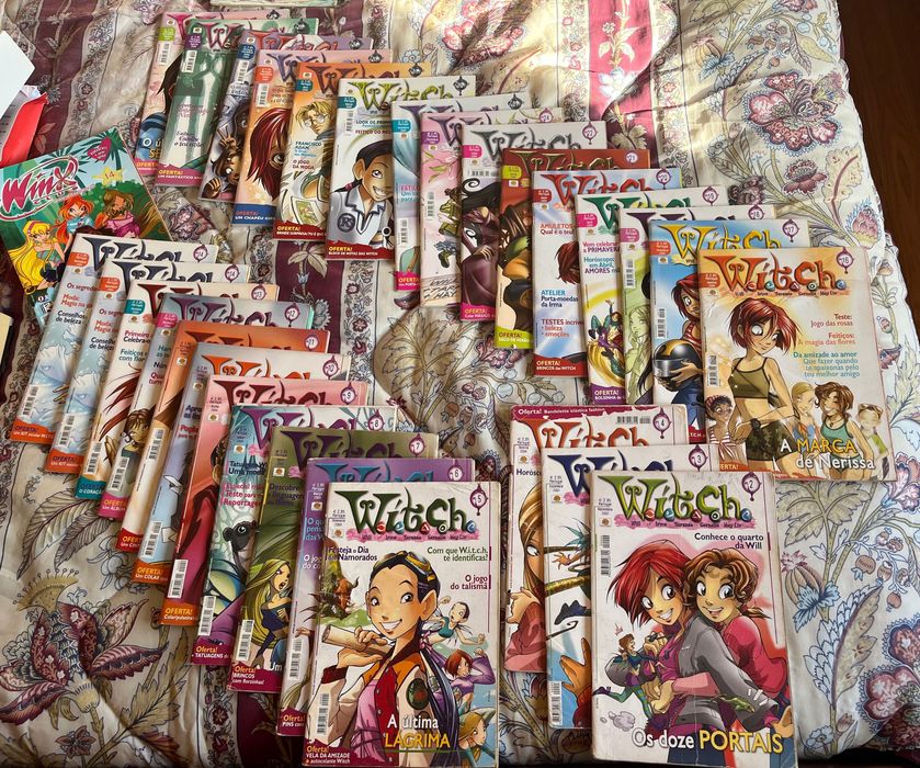 Coleção Revistas Witch + Especiais