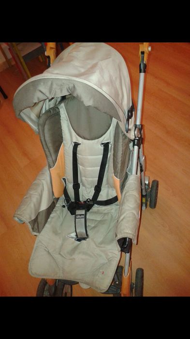 Trio carrinho, alcofa, ovinho Chicco