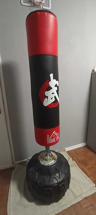 Saco de Boxe + Luvas + Fitas Como NOVO