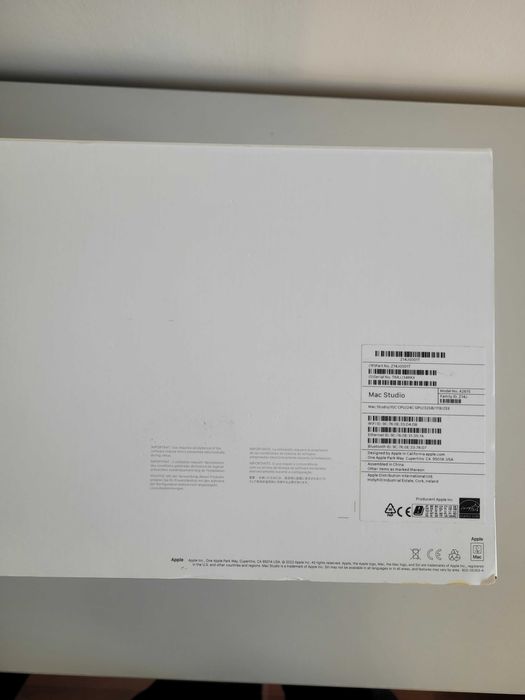 Mac Studio M1 Max 10-CORE CPU + 32-CORE GPU/32GB/1TB SSD