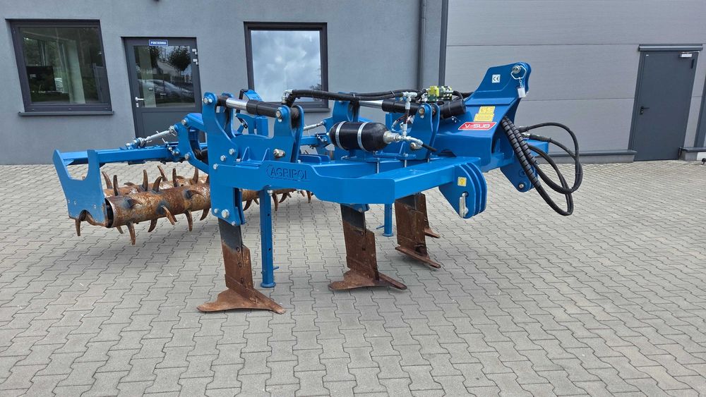 Głębosz DEMO Agripol V-SUB II 300 dłuta 4 szt zabezpieczenie hydrauliczne NON-STOP  bezorkowy pług dłutowy