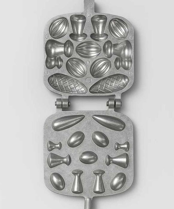 Форма для выпечки печенья «Лесное ассорти» под начинку орешница