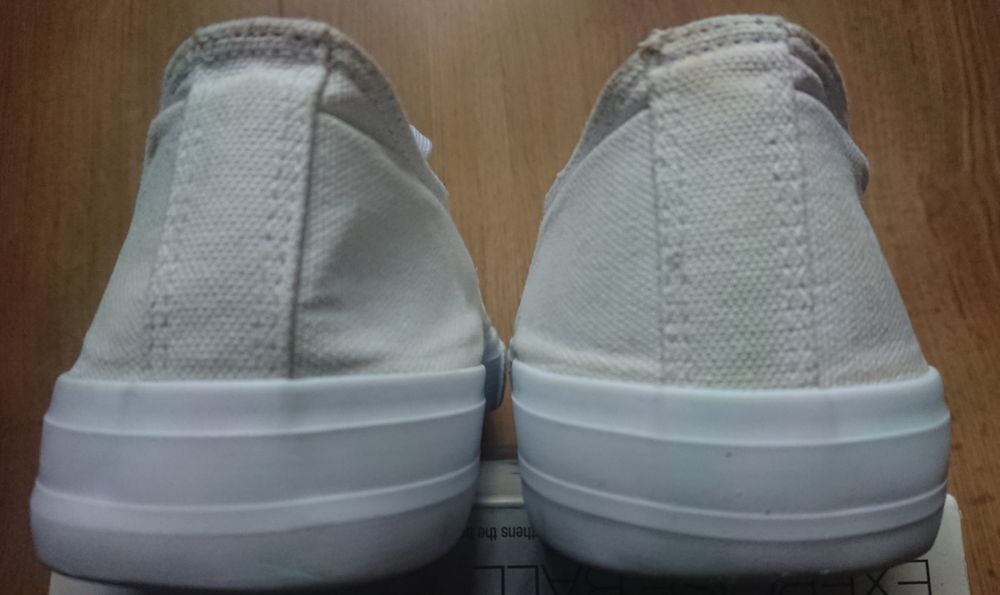 Trampki męskie białe