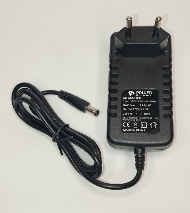 Інтелектуальний зарядний пристрій для  NiCd/NiMh (AA i AAA) PP-EU1000