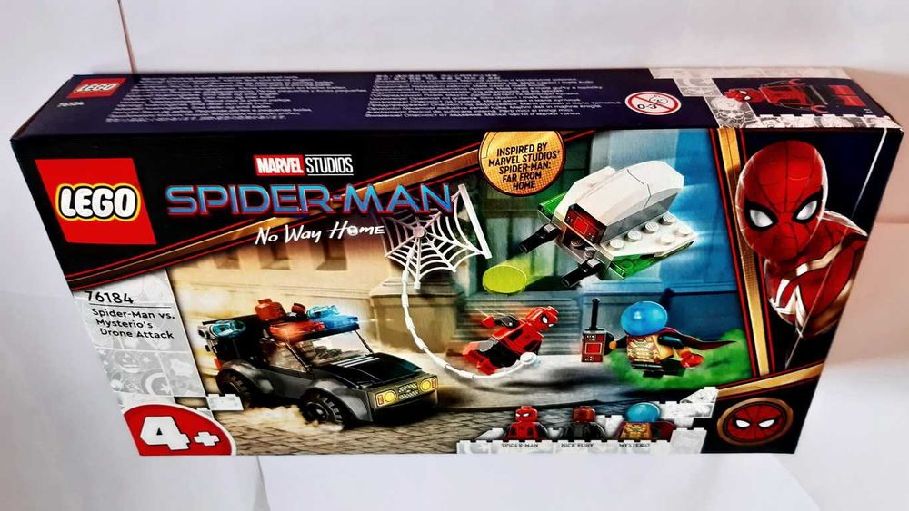 LEGO Super Heroes 76184 Spider-Man vs. Mysterio's Drone Attack selado
