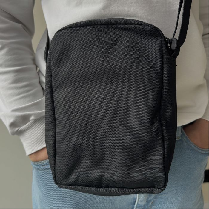 Сумка через плече Nike tech fleece месенджер найк теч фліс бананка