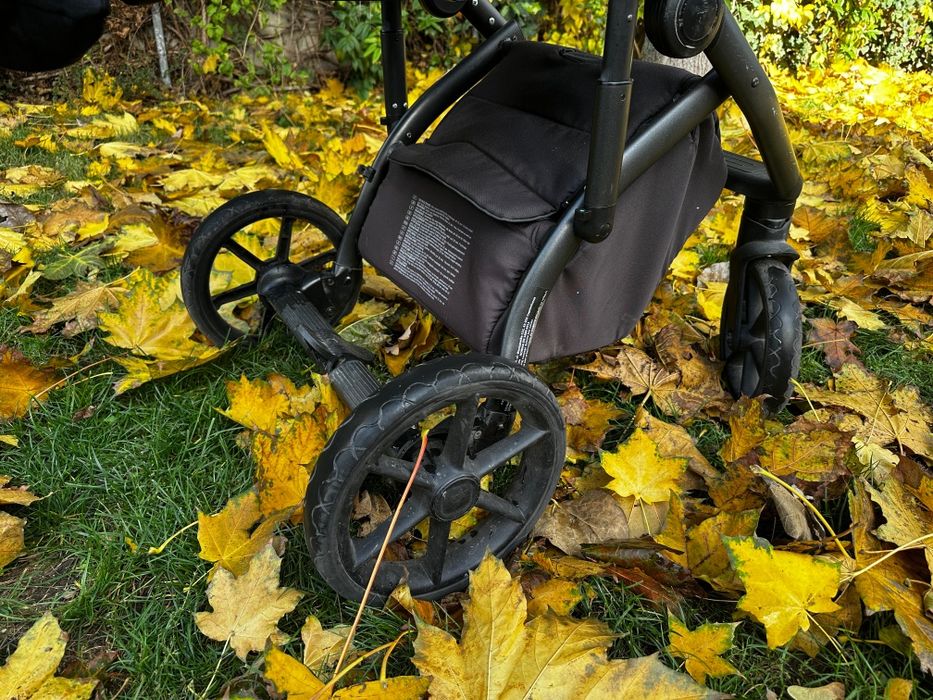 Wózek 2w1 Roan grafit z brązem