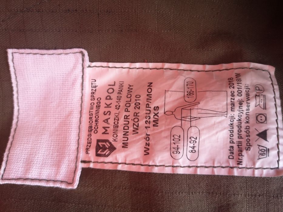 Mundur Wojskowy używany