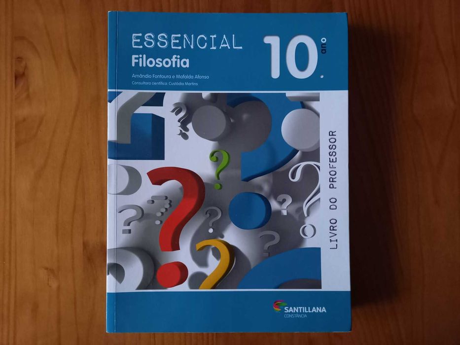 (COMO NOVO, PORTES GRÁTIS) Filosofia 10 Essencial: Livro do Professor
