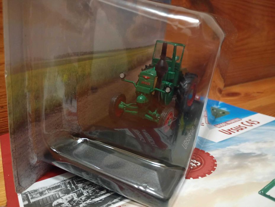 URSUS C45 C-45 1950 Kultowe Traktory PRL 1/43 Hachette model ciągnik