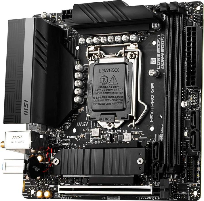 Материнская плата MSI H510I Pro WIFI s1200 Mini-ITX (Новая)