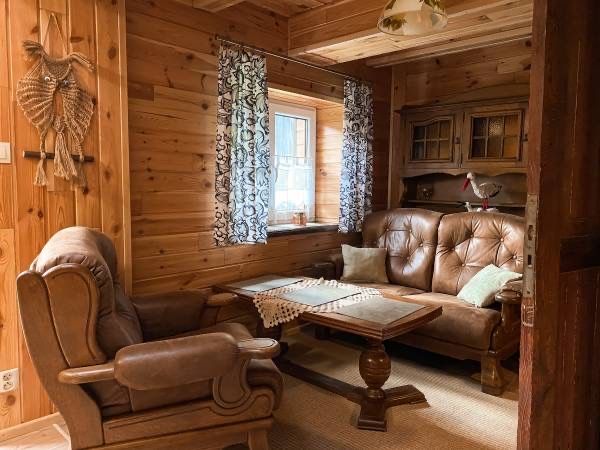 Domek do wynajęcia z balią/jacuzzi nad rzeką Biebrzą
