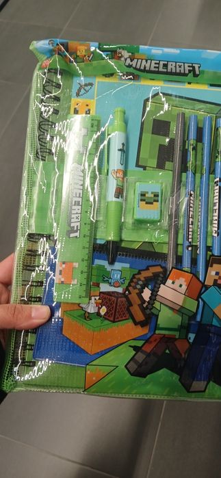 Conjunto de escrita Minecraft