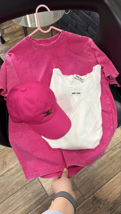 Лонгслів трикотажний Міу білий, чорний