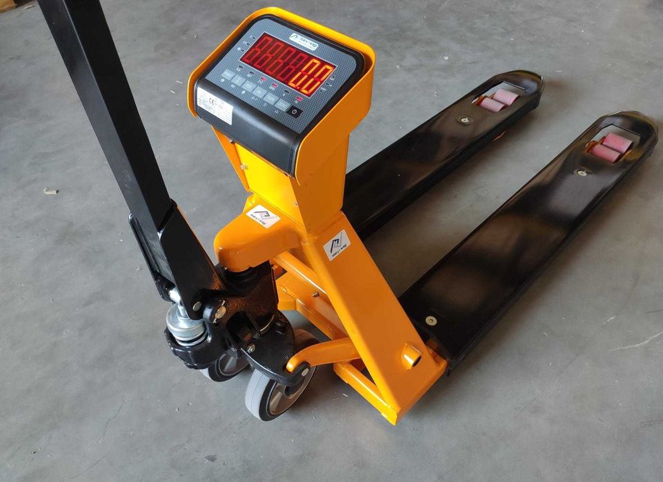 Najtaniej! Wózek paletowy z wagą MIW LCPT - 2000 kg - gwarancja