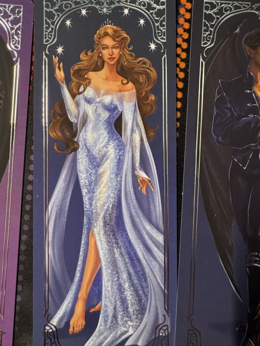 Закладинки по «Двір шипів і Троянд» 4 штуки Фейра Азріель Кассіан