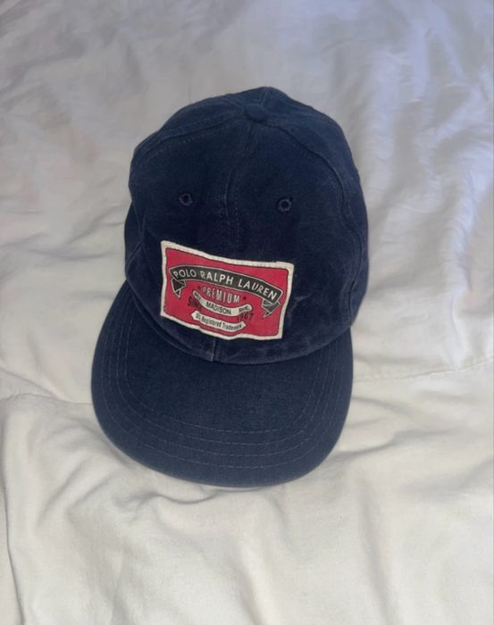 Rare Vintage Polo Ralph Lauren Premium "867 Madison" Patch Cap